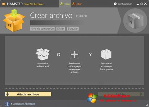 Captura de pantalla Hamster Free ZIP Archiver para Windows 10