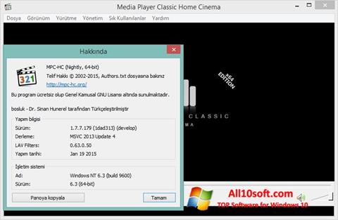 Captura de pantalla K-Lite Codec Pack para Windows 10