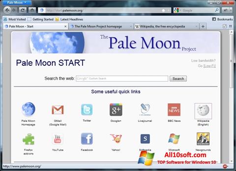 Pale Moon 32.4.0.1 downloading