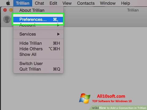 Captura de pantalla Trillian para Windows 10