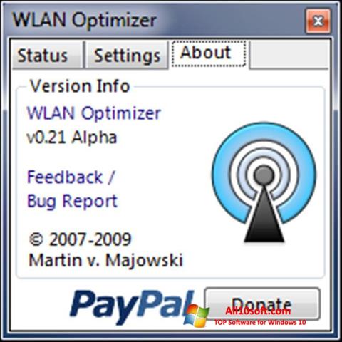 Captura de pantalla WLAN Optimizer para Windows 10