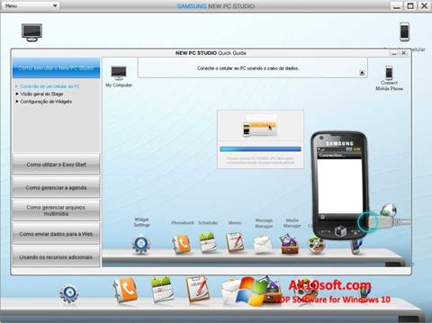 Captura de pantalla Samsung PC Studio para Windows 10