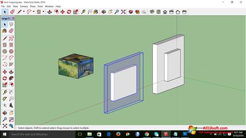 Captura de pantalla SketchUp Make para Windows 10