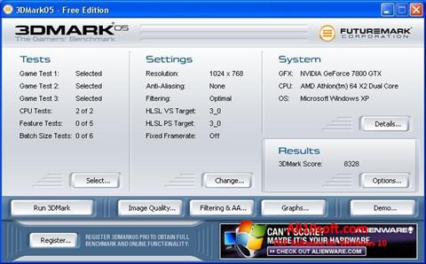 Captura de pantalla 3DMark para Windows 10