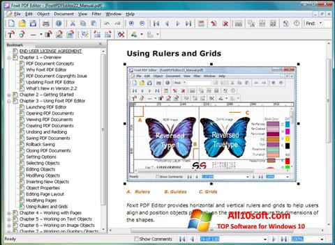 Captura de pantalla Foxit PDF Editor para Windows 10
