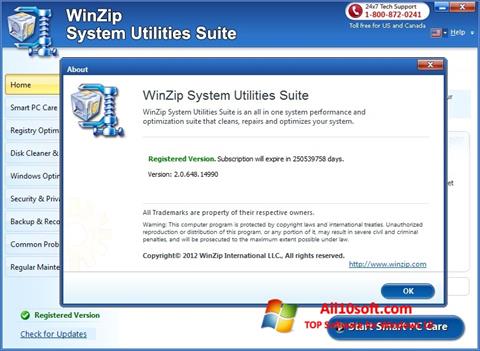 free instals WinZip System Utilities Suite 4.0.0.28