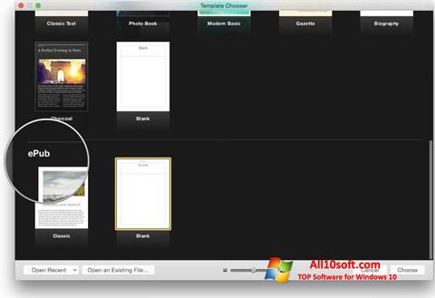 Captura de pantalla iBooks para Windows 10