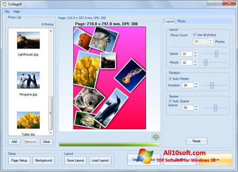Captura de pantalla CollageIt para Windows 10