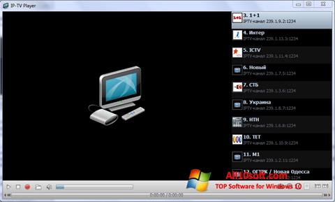 Captura de pantalla IP-TV Player para Windows 10