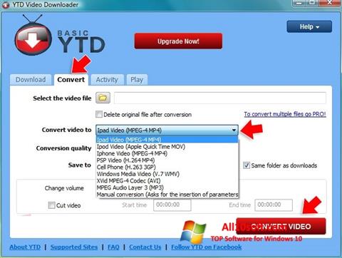 Captura de pantalla YTD Video Downloader para Windows 10