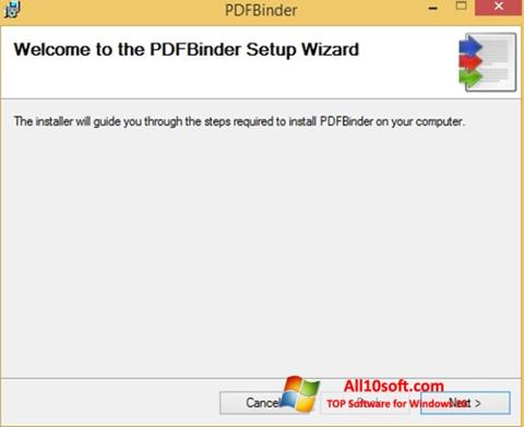 Captura de pantalla PDFBinder para Windows 10