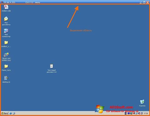 Captura de pantalla Radmin para Windows 10