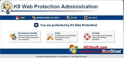 Captura de pantalla K9 Web Protection para Windows 10