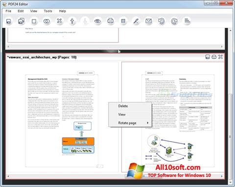 Captura de pantalla PDF24 Creator para Windows 10