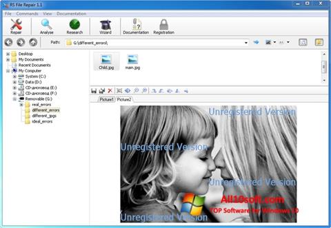 Captura de pantalla File Repair para Windows 10