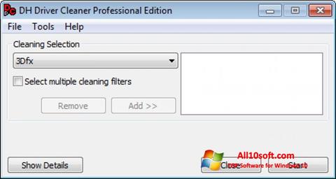Captura de pantalla Driver Cleaner para Windows 10