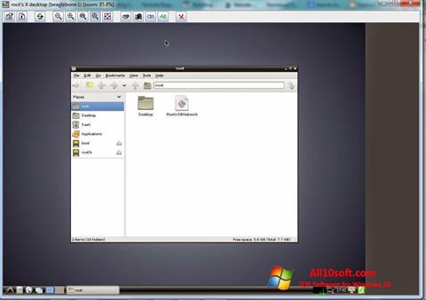 Captura de pantalla TightVNC para Windows 10