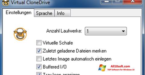 Captura de pantalla Virtual CloneDrive para Windows 10