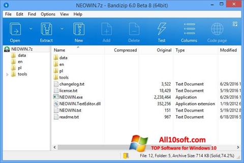 download the new version for apple Bandizip Pro 7.32