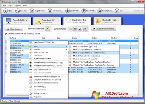 Captura de pantalla Duplicate Cleaner para Windows 10