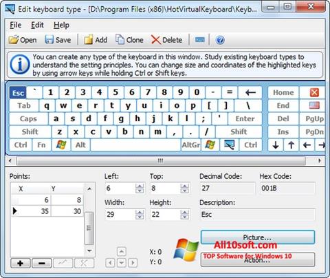 Captura de pantalla Virtual Keyboard para Windows 10