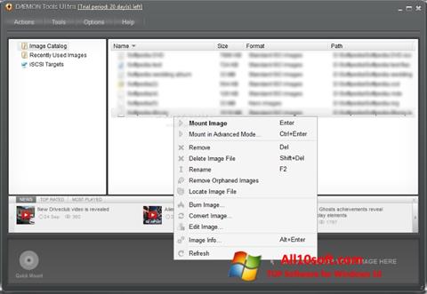 Captura de pantalla DAEMON Tools Ultra para Windows 10