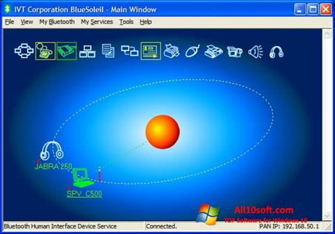 Captura de pantalla BlueSoleil para Windows 10