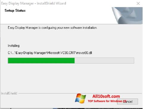 Captura de pantalla Easy Display Manager para Windows 10