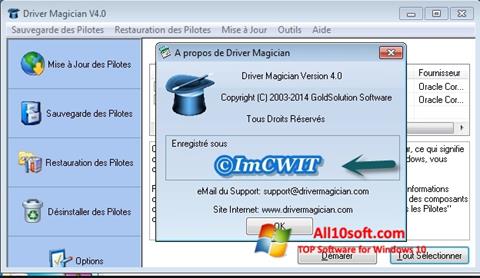 Captura de pantalla Driver Magician para Windows 10