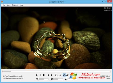 Captura de pantalla Stereoscopic Player para Windows 10