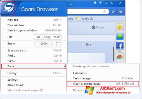 Captura de pantalla Spark para Windows 10