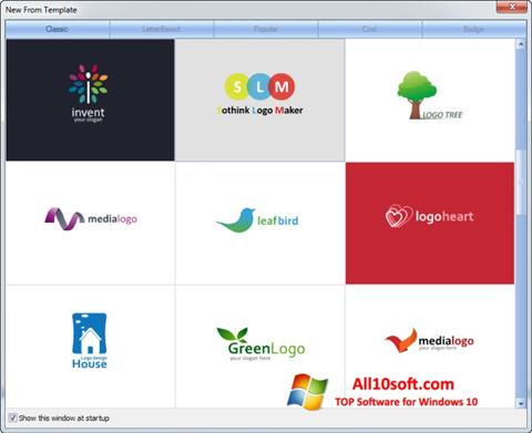 Captura de pantalla Sothink Logo Maker para Windows 10
