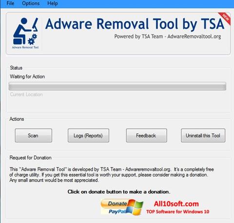Captura de pantalla Adware Removal Tool para Windows 10