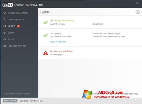 free instals ESET Endpoint Antivirus 10.1.2058.0
