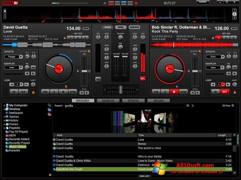Captura de pantalla Virtual DJ Pro para Windows 10
