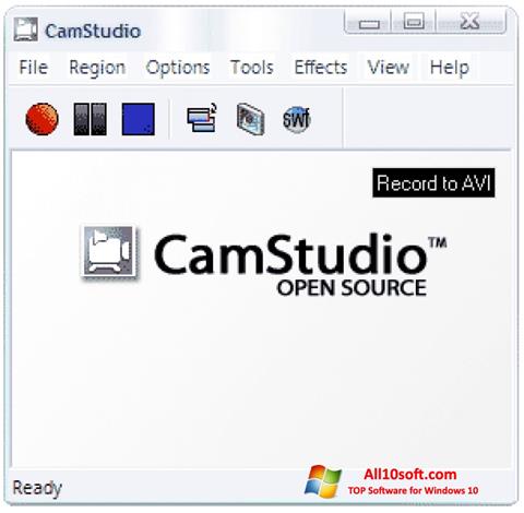 Captura de pantalla CamStudio para Windows 10