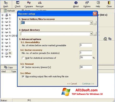 Captura de pantalla CDCheck para Windows 10