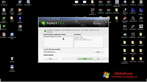 Captura de pantalla Navitel Navigator Update Center para Windows 10