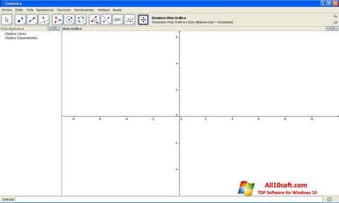Captura de pantalla GeoGebra para Windows 10